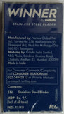 Gillette Winner Stainless Double Edge Razor Shaving Blades-5000 Blades