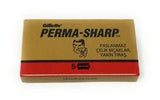 Gillette Permasharp Double Edge Razor Shaving Blades