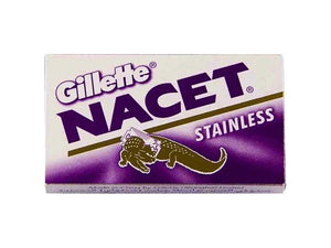 Gillette Nacet Double Edge Razor Shaving Blades