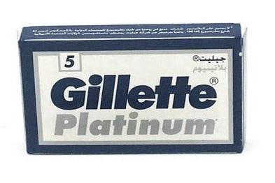 Gillette Platinum Double Edge Razor Shaving Blades