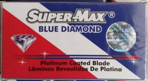 Supermax Blue Diamond Platinum Double Edge Razor Shaving Blades