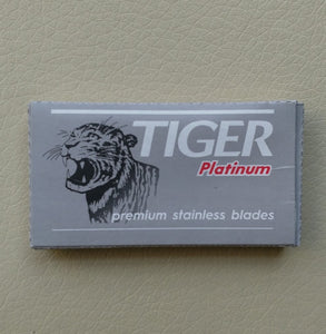 Tiger Platinum Premium Double Edge Razor Shaving Blades