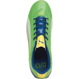 PUMA Mens Evospeed 5 FG Football Boots Green/Blue/Yellow | Size: UK 9