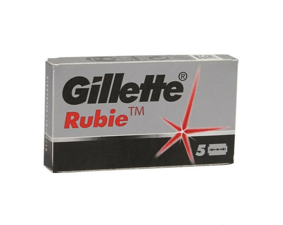 Gillette Rubie Double Edge Razor Shaving Blades