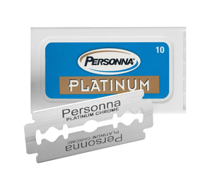 Personna Platinum Coated Double Edge Shaving Blades