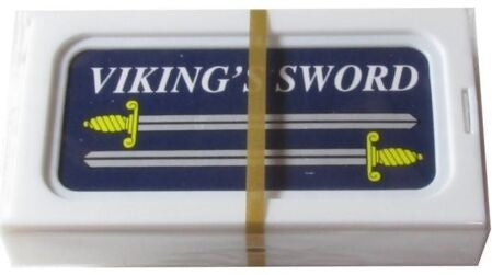 Viking Sword Stainless Double Edge Shaving Blades | NOS