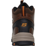 SKECHERS Mens Relment-Traven Dark Boots | Black | Size UK 8